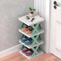 Adjustable Shoe Stand Organizer Stackable Storage Bedroom entryway Slots Shelf Footwear Rack