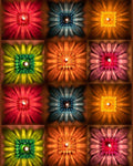 Lotus Reflection Diya(Pack of 12)